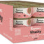 Vitality Tuna Fillet & Mackerel Recipe Pate Grain-Free Wet Cat Food, 2.47-oz can, case of 24