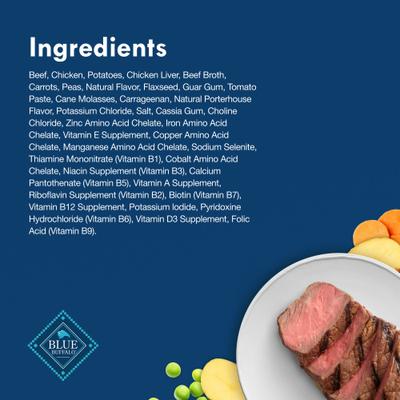 Divine Delights Porterhouse Flavor Pate Dog Food Trays, 3.5-oz, case of 12