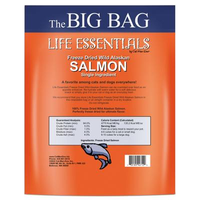 Freeze-Dried Salmon Cat & Dog Treats, 16-oz bag