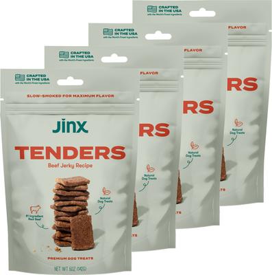 Salmon Tenders Jerky Dog Treats, 5-oz bag, 4 count