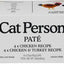 Cat Person by Weruva Chicken & Turkey Grain-Free Pate Wet Cat Food, 2.75-oz cup, case of 24