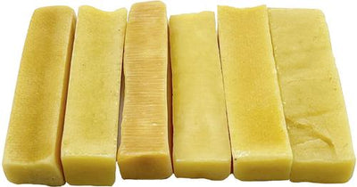 Golosinas masticables para perros con queso de yak del Himalaya, de 3 a 4 pulgadas, tamaño pequeño, 3 unidades