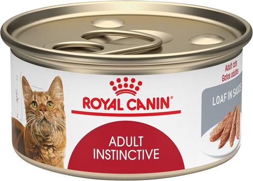 Feline Health Nutrition Adult Instinctive Loaf in Sauce Wet Cat Food, 3-oz, case of 24