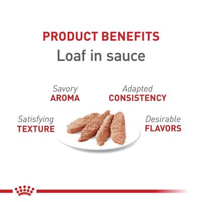 Feline Health Nutrition Adult Instinctive Loaf in Sauce Wet Cat Food, 3-oz, case of 24