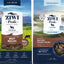 Paquete: Alimento para perros ZIWI Peak Beef sin cereales, deshidratado al aire, bolsa de 950 g + Alimento para perros deshidratado al vapor con receta de carne de res y calabaza, bolsa de 850 g