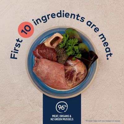 Paquete: Alimento para perros ZIWI Peak Beef sin cereales, deshidratado al aire, bolsa de 950 g + Alimento para perros deshidratado al vapor con receta de carne de res y calabaza, bolsa de 850 g