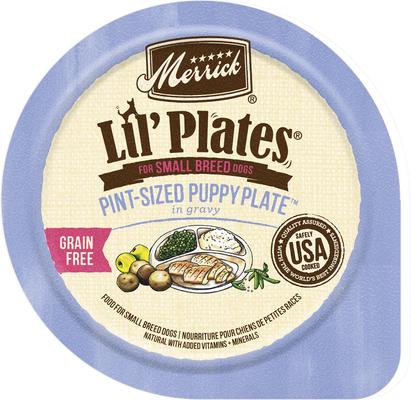 Lil’ Plates Dinner Duos Teeny Texas Steak Tips Dinner & Tiny Thanksgiving Day Dinner Variety Pack Grain-Free Wet Dog Food, 3.5-oz tub, case of 12