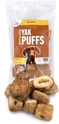 Yak Cheese Puffs Dog Treats, 4-oz bag
