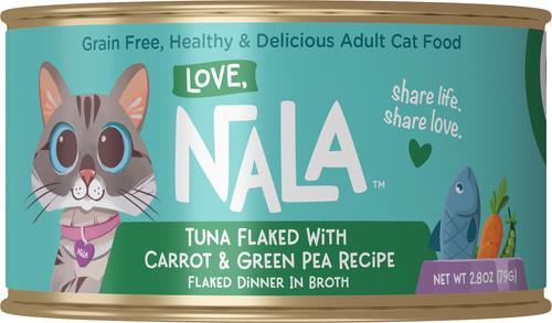 Chicken Flaked with Sweet Potato & Carrot Recipe in Broth Adult Grain-Free Wet Cat Food, 2.8-oz can, case of 12