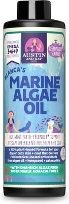 Blanca's Marine Algae Oil Vegan Omega Liquid Skin & Coat Supplement for Dogs, 16-fl oz bottle