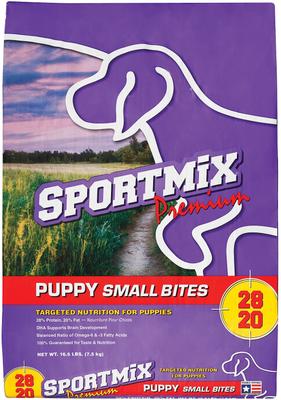 Premium Small Bites Puppy Dry Dog Food, 33-lb bag