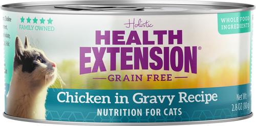 Chicken in Gravy Grain-Free Wet Cat Food, 2.8-oz can, case of 24