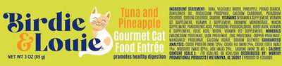 Tuna & Pineapple Flavored Chunks in Gravy Canned Cat Food, 3-oz, case of 12