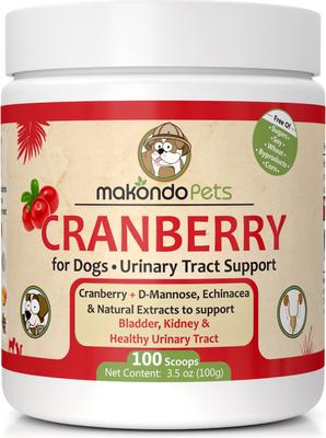 Cranberry Urinary Tract Support Dog Supplement, 3.53-oz jar