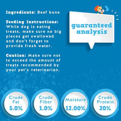 Mammoth Femur Bone Dog Treat, 1 count