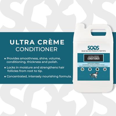 Ultra Creme Dog & Cat Conditioner, 135-fl oz bottle
