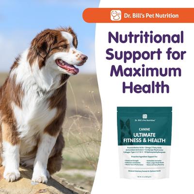 Canine Ultimate Fitness & Health Dog Supplement Powder, 680-gm pouch
