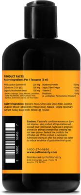 Allergy Anti-Itch Salmon Oil Turkey Flavored Allergy & Itch Relief Supplement for Dogs, 16-fl oz bottle