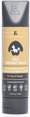 2in1 Oatmeal Wash Shampoo & Conditioner for Dogs & Puppies, 6.76-fl oz bottle