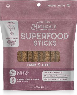 Golosinas masticables naturales para perros de pavo y arándanos Superfood Fresh All Stages, bolsa de 10 oz