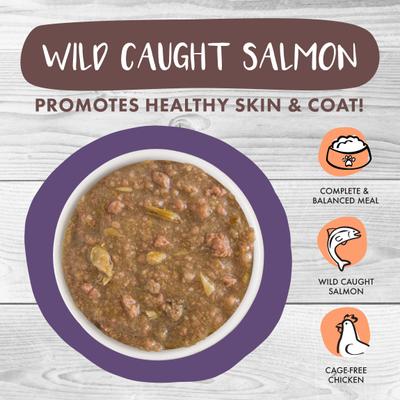 Classic Cat Too Hot to Handle Chicken, Duck & Salmon in Gravy Stew Cat Food Pouches, 3-oz pouch, 12 count