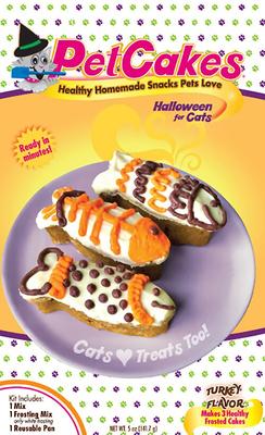 Halloween Cake Kit Cat Treats, 6.6-oz box
