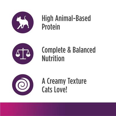 Freestyle Silky Mousse Beef & Sardine Recipe Grain-Free Wet Cat Food, 2.8-oz, case of 24