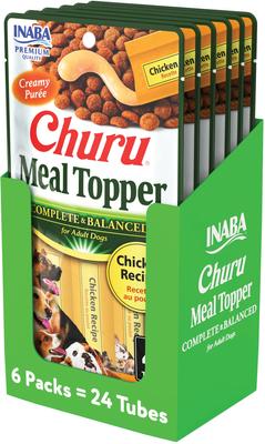 Churu Chicken with Pumpkin Recipe Dog Food Topper, 24 count