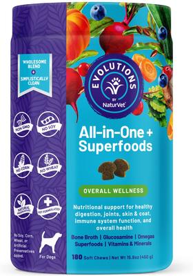 Evolutions All-in-1 Soft Chews Dog Supplement, 180 count