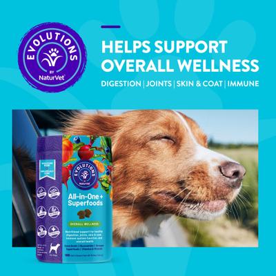 Evolutions All-in-1 Soft Chews Dog Supplement, 180 count