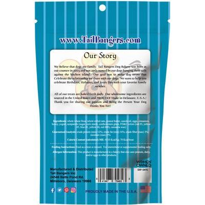 Cesta de regalo rosa "Feliz cumpleaños" con paquete variado de golosinas crujientes para perros