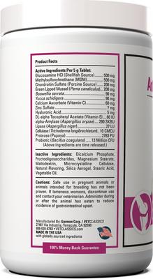 ArthriEase-GOLD Hip & Joint & Support Chewable Tablets Dog & Cat Supplement, 120 count