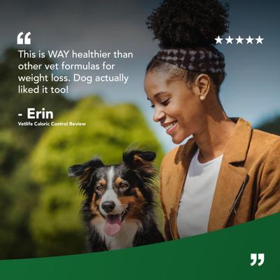 Caloric Control Canine Dry Dog Food, 4.4-lb bag