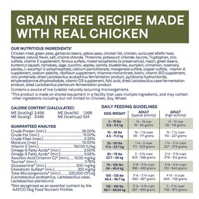 Under the Sun Grain-Free Chicken Recipe Adult Dry Dog Food, 40-lb bag
