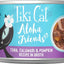Aloha Friends Tuna, Shrimp & Pumpkin Recipe in Broth Grain-Free Wet Cat Food, 3-oz pouch, case of 12