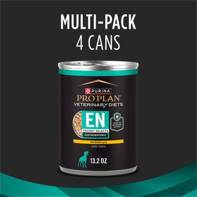 ES Savory Selects Gastroenteric con trozos de pollo en salsa, alimento húmedo para perros adultos, lata de 13.2 oz, caja de 4