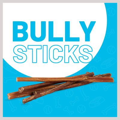 Palitos para perros Bully Sticks de 12 pulgadas, 20 unidades