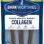 Palitos de carne de res con 95 % de colágeno, premios para perros, 15 cm, 3 unidades