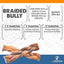 Braided 12-inch Bully Sticks Dog Treats, 6 count