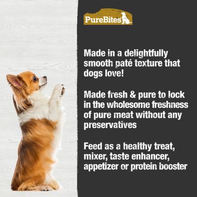 Dog Pates Chicken & Pumpkin Food Topping, 2.5-oz can, 12 count
