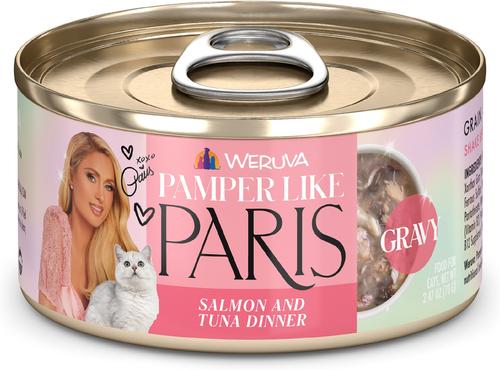 Salmon & Tuna Dinner Grain-Free Shredded Wet Cat Food, 2.47-oz can, case of 12