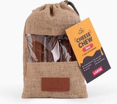 Large Beef Cheese Dog Chew Treat, 13-oz bag