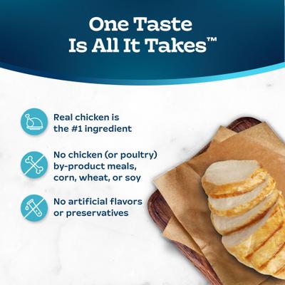 Tastefuls Chicken & Brown Rice Recipe Sensitive Stomach Adult Dry Cat Food, 5-lb bag