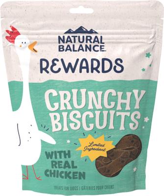 Rewards Chicken Flavored Crunchy Biscuit Dog Treats, 14-oz bag