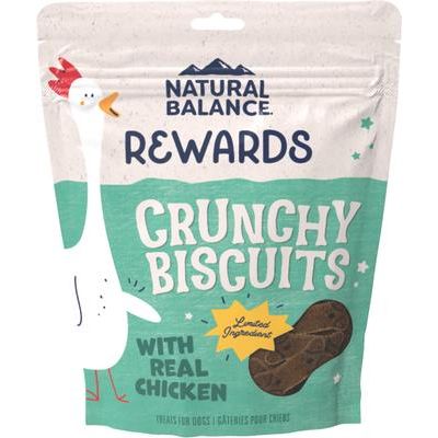 Galletas crujientes con sabor a pollo Rewards para perros, bolsa de 14 oz