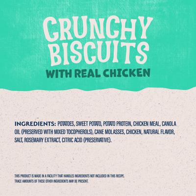 Rewards Chicken Flavored Crunchy Biscuit Dog Treats, 14-oz bag
