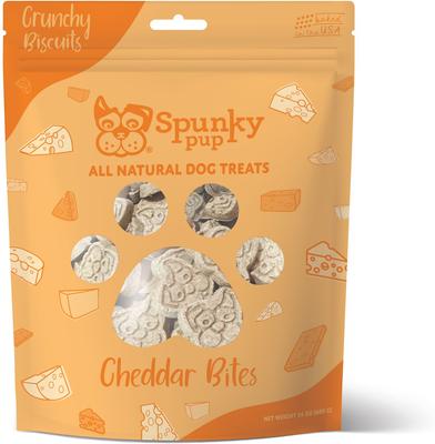 Cheddar Bites Cheese Flavored Biscuits Crunchy Dog Treats, 24-oz bag