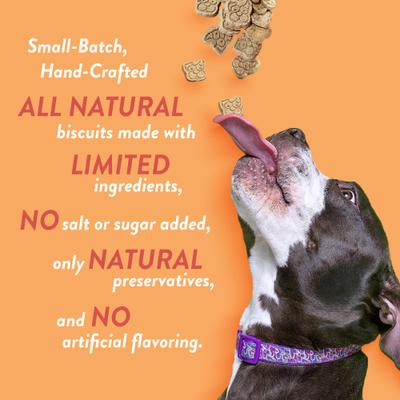 Galletas crujientes con sabor a queso Cheddar Bites para perros, bolsa de 24 oz