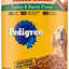 Chopped Ground Dinner Turkey & Bacon Flavor Adult Canned Wet Dog Food, 13.2-oz, case of 12