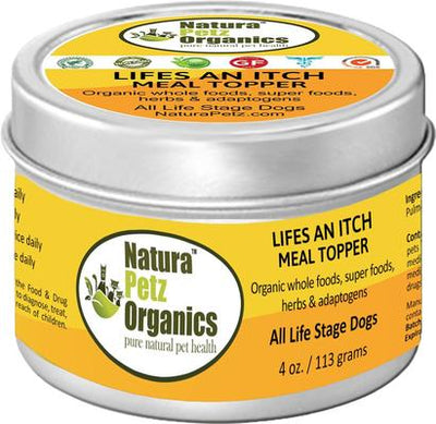 Life's An Itch Turkey Flavored Powder Allergy Supplement for Dogs, 4-oz tin
